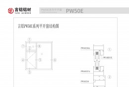 PW50E系列平开窗