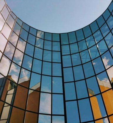 Plain casement windows